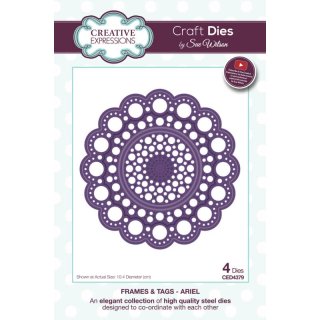 Sue Wilson Craft Die - Frames and Tags Collection - Ariel