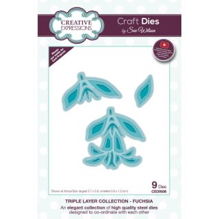 Sue Wilson Craft Die - Triple Layer Collection - Fuchsia