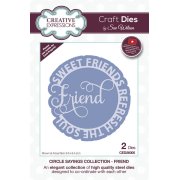 Sue Wilson Craft Die - Circle Sayings - Friend