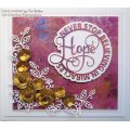 Sue Wilson Craft Die - Circle Sayings - Hope