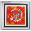 Sue Wilson Craft Die - Circle Sayings - Hope