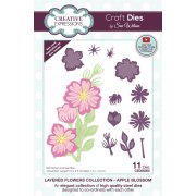 Sue Wilson Craft Die - Layered Flowers Collection - Apple Blossom