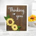 Sue Wilson Craft Die - Layered Flowers Collection - Sunflower