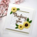 Sue Wilson Craft Die - Layered Flowers Collection - Sunflower