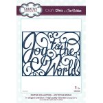 Sue Wilson Craft Dies - Festive Collection - Joy to the World