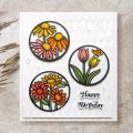 Sue Wilson Craft Die - Stained Glass Collection - Tulip Mosaic