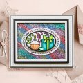 Sue Wilson Craft Die - Stained Glass Collection - Birthday Mosaic