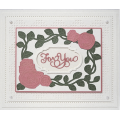 Frames & Tags Collection Craft Dies- Summer Rose