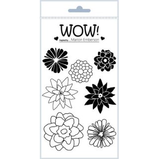 WOW! Clear Stamp Set - Hey Little Flower by Marion Emberson