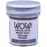 WOW! Embossing Powder - Metallic Silver Ultra High 15ml