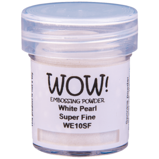 WOW! Embossing Powder - White Pearl Super Fine 15ml