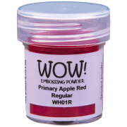 WOW! Embossing Powder - Primary Apple Red Regular 15ml