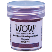 WOW! Embossing Powder - Metalline Himalayan Musk 15ml