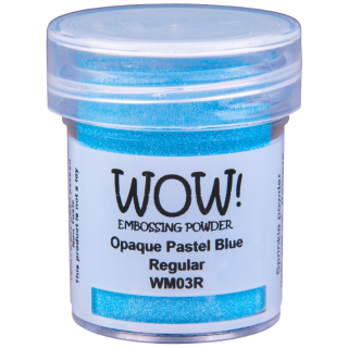 WOW! Embossing Powder - Opaque Pastel Blue 15ml