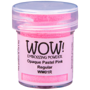 WOW! Embossing Powder - Opaque Pastel Pink 15ml