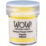 WOW! Embossing Powder - Opaque Pastel Yellow 15ml