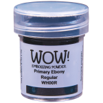 WOW! Embossing Powder - Primary Ebony Regular 15ml