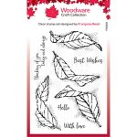 Woodware Clear Singles - Fluttering Leaves