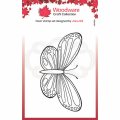 Woodware Clear Singles - Mini Wings Common Blue