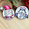 Woodware Clear Singles - Festive Fuzzies Mini Penguin