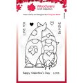 Woodware Clear Singles - Valentine Gnome