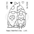 Woodware Clear Singles - Valentine Gnome