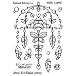 Woodware Clear Singles - Garden Dream Catcher