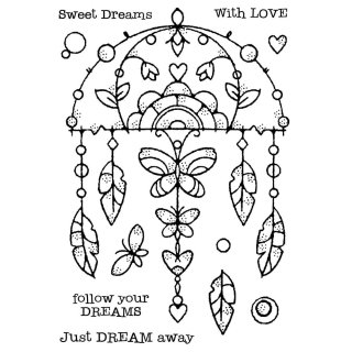 Woodware Clear Singles - Garden Dream Catcher