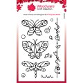 Woodware Clear Singles - Wired Butterflies