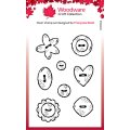 Woodware Clear Singles 3 x 4 inch - Buttons