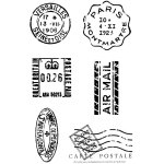 Woodware Clear Singles 3 x 4 inch - Mini Postmarks