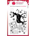 Woodware Clear Singles - Winter Reindeer