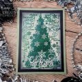 Woodware Clear Singles - Snow Frosted Tree