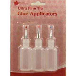 Ultra Fine Tip Glue Applicator 3pk